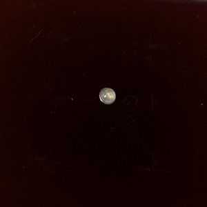 Rutilated Quartz in Rose Gold end - Earring / Piercing Jewelry